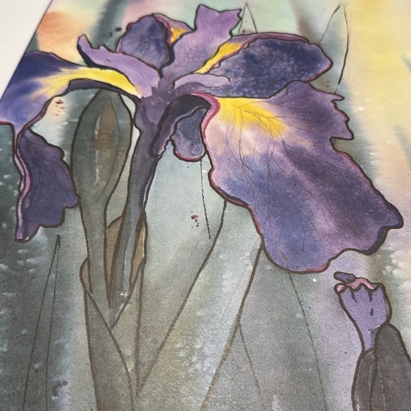 Teresa Ascone signed poster 1991 vintage anchor arts Alaska Center - Picture 8 of 8